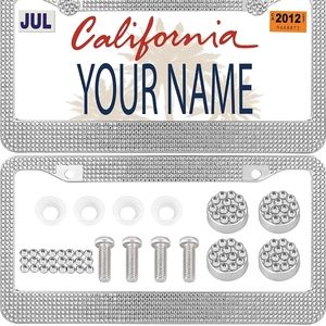 License plate covers
